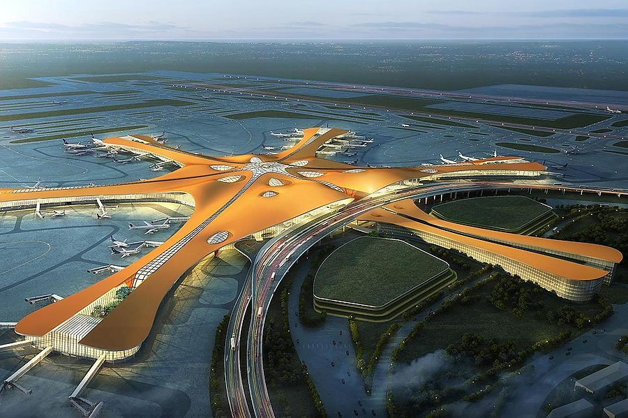 К открытию готовится аэропорт Дасин в столице крупнейшей страны.